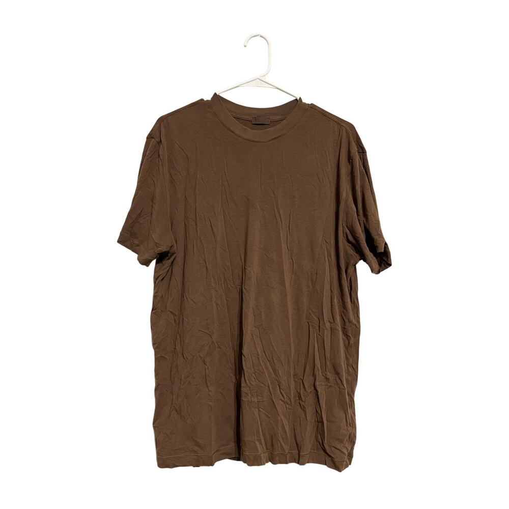 Skims Boyfriend Tee in Cocoa Size M